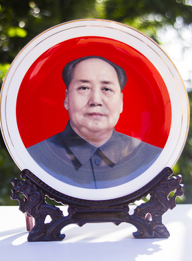 毛主席人物画欧式风礼品家居装饰