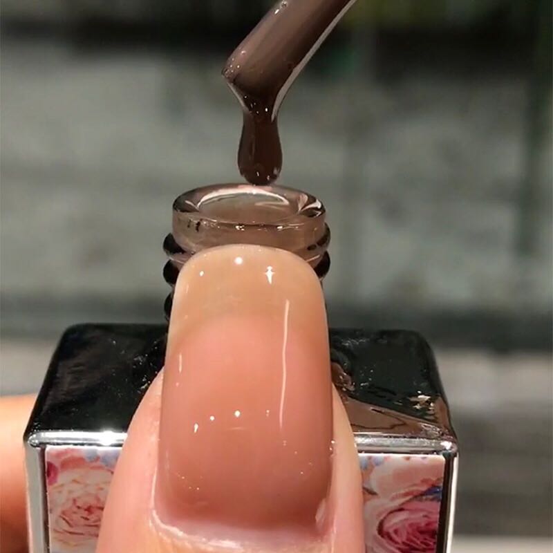 冰透玉脂肌肤色光疗指甲油胶
