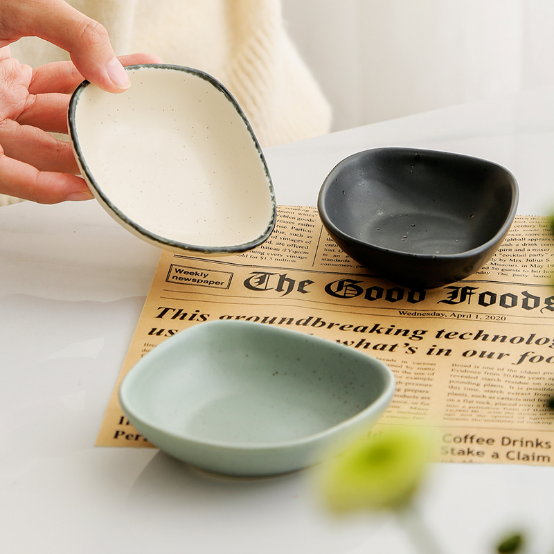 创意陶瓷碟个性家用点心凉菜酱料