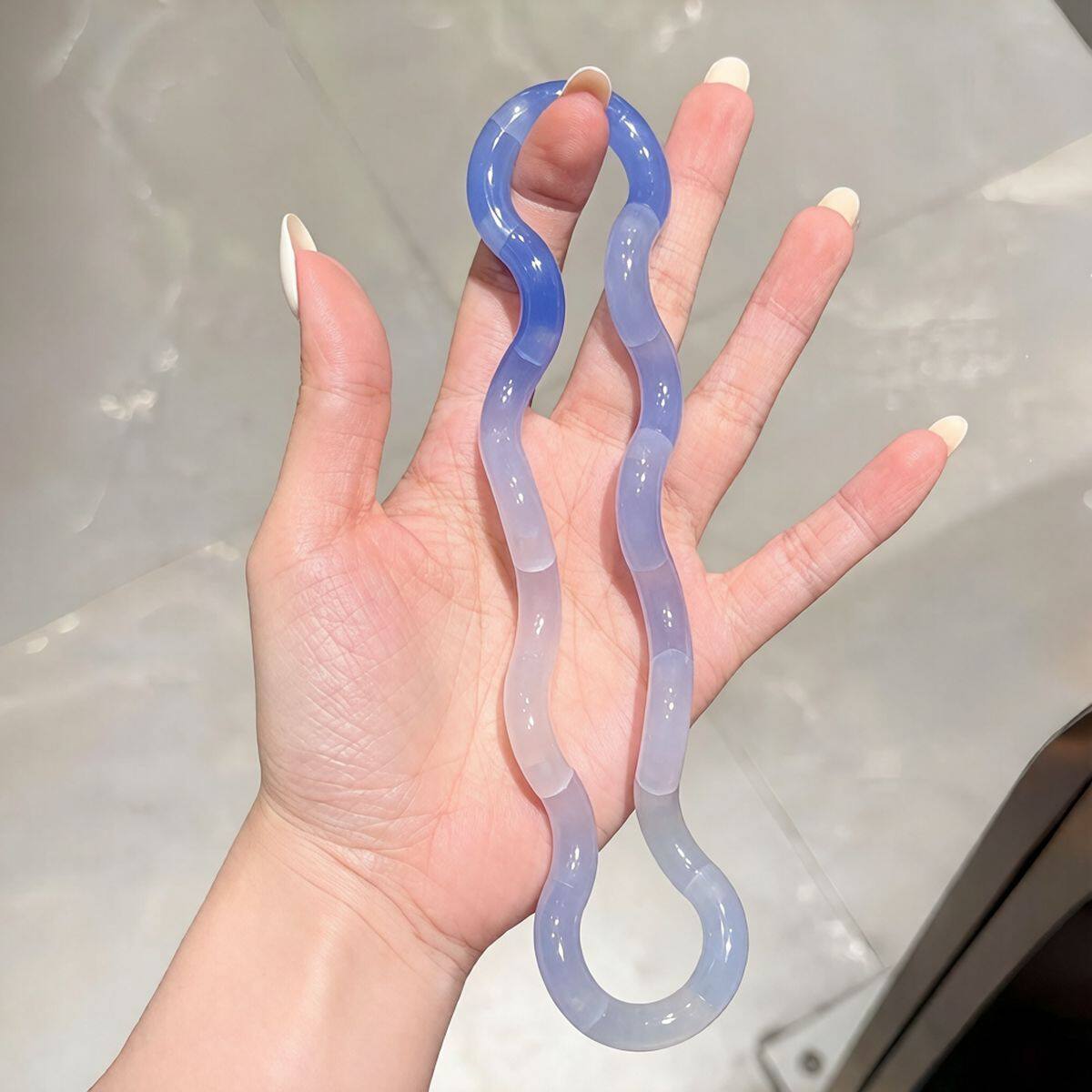 温变扭扭乐多色水晶tan电镀思维训练解压gle发泄玩具手指玩具