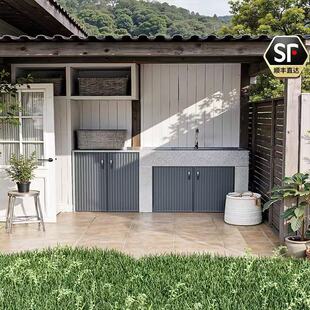 花岗岩洗衣池户外庭院洗手台室外一体洗手盆搓衣板阳台洗衣柜水槽