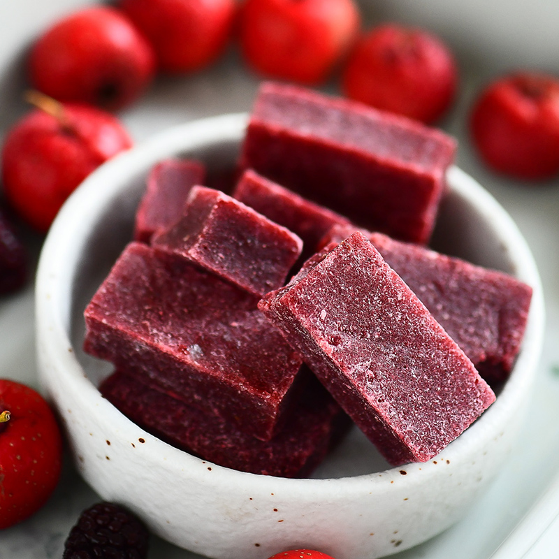 兔姨家  桑葚山楂条小包装山楂糕零添加山楂制品网红开胃小零食