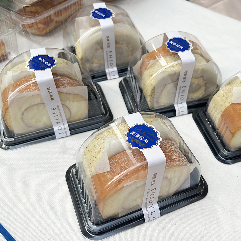 山姆瑞士卷分装盒双拼蛋糕卷