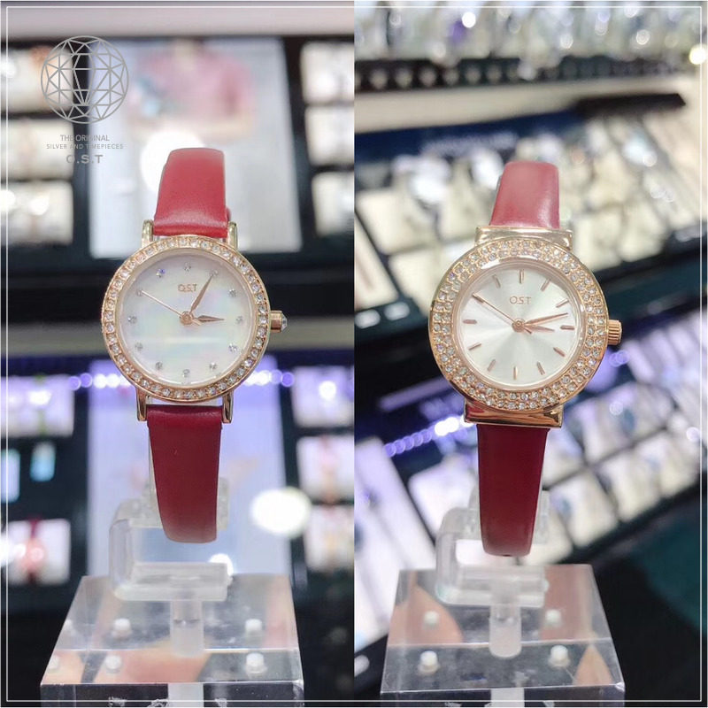 清仓ost手表红皮带正品