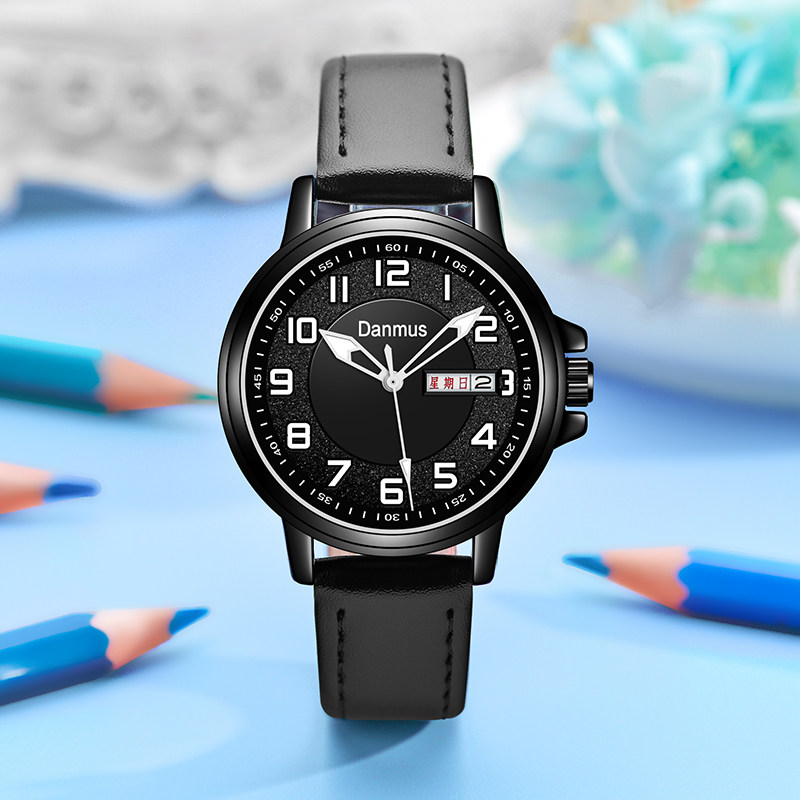 刻字男孩手表男学生防水男童电子儿童小学生初中生青少年男款男生