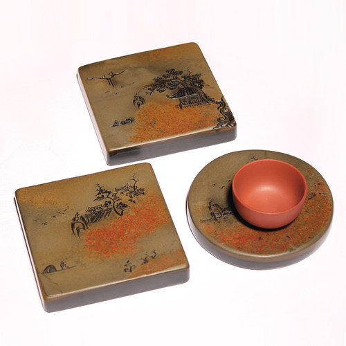 画末安徽歙砚砚台一物多用