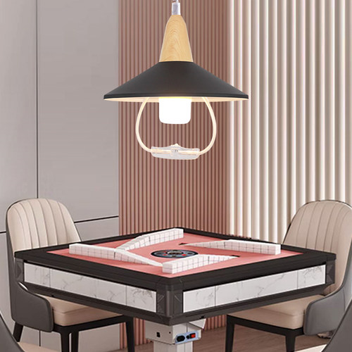 马卡龙吊灯升降灯棋缩拉伸麻房