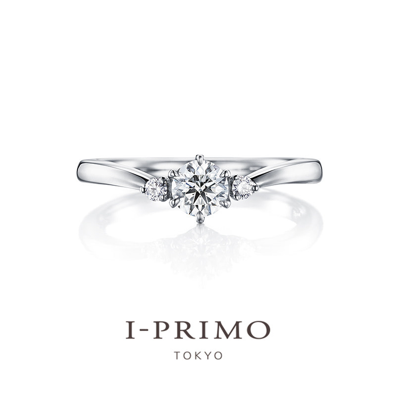 I-PRIMO钻戒戒托 MEISSA小酒窝 订婚求婚铂金 刻字定制 iprimo