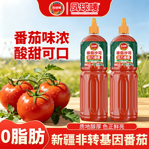 凤球唛番茄沙司1.3kg酸甜可口