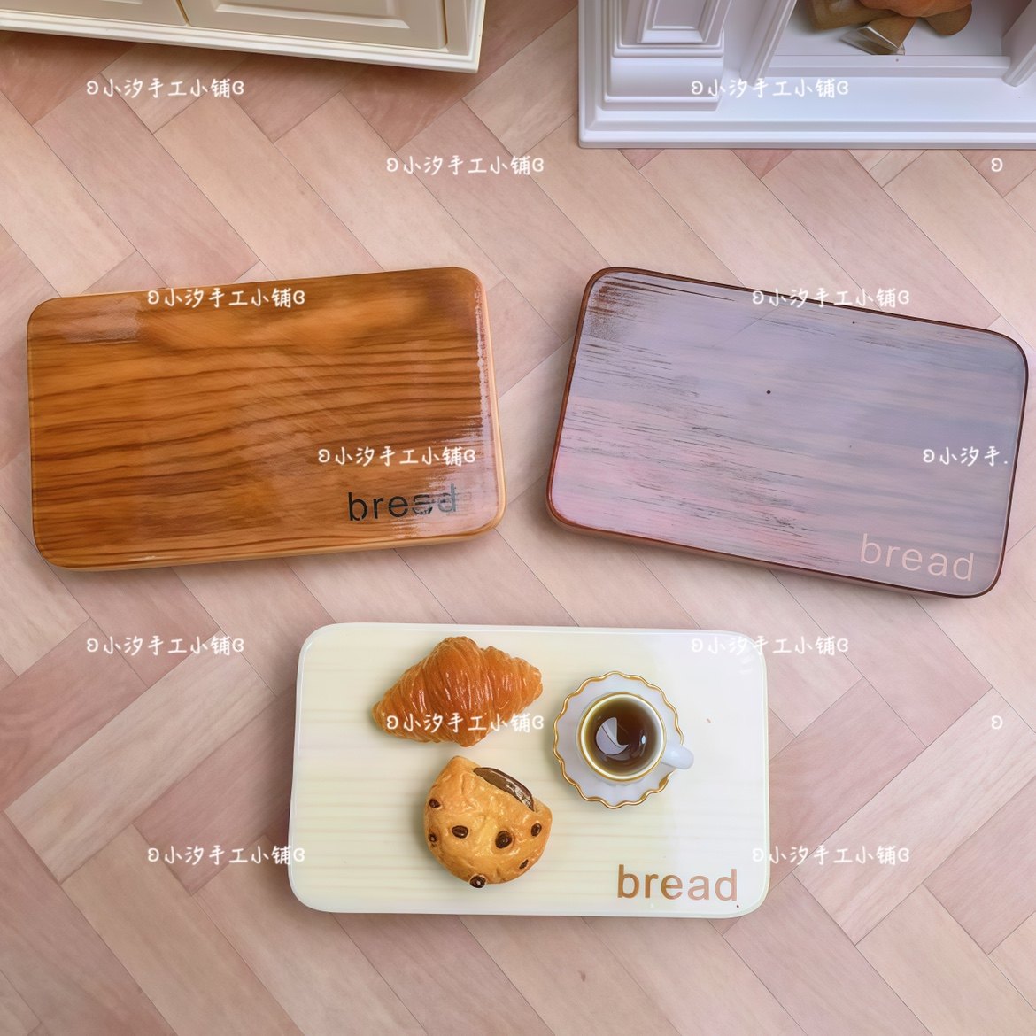 定制仿真微缩食玩小桌子diy奶