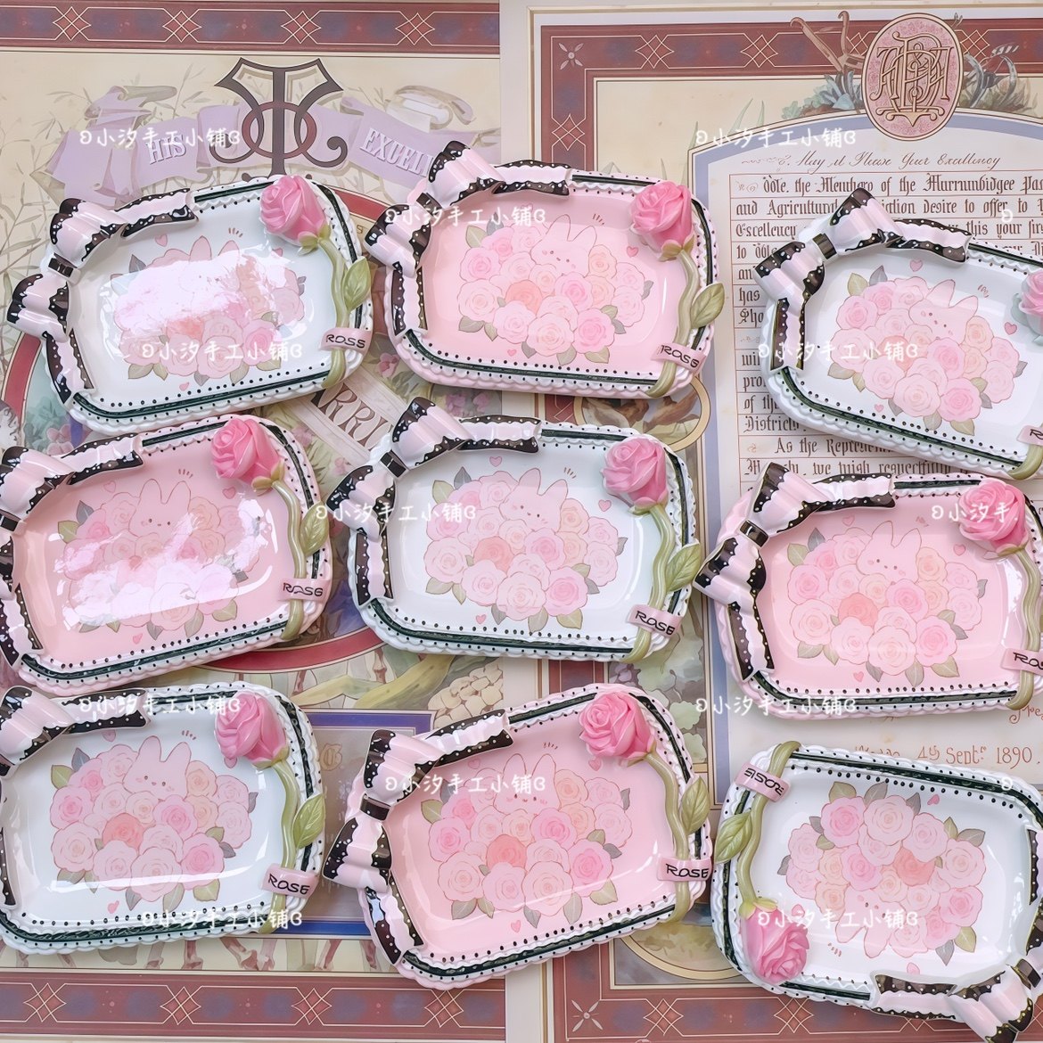 定制仿真微缩抱花小兔盘子diy奶油胶树脂饰品配件娃屋摆件捏捏盘,饰品/流行首饰/时尚饰品新,其他DIY饰品配件,淘宝优惠券,粉丝福利购,淘宝优惠卷