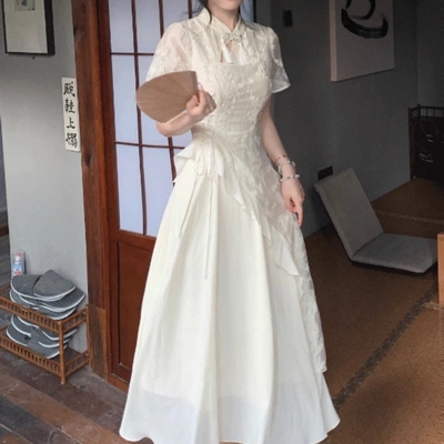 绝美民国风改良连衣裙日常可穿夏