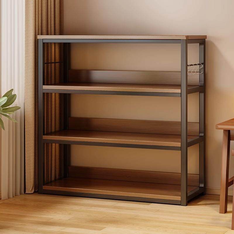 书架落地置物架卧室墙角收纳架靠墙转角柜子储物柜书桌旁小书架子