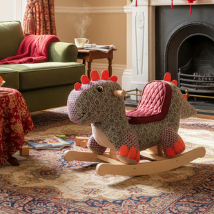 littlebirdtoldme小木马儿童实木摇摇马婴儿玩具礼品送人高端礼物