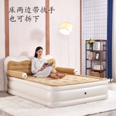 家用充气双人床头靠背充气床垫 便携床地铺折叠床 单人气垫床垫子
