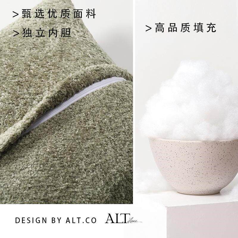 高端沙发抱枕套不含芯客厅轻奢高级感2024新款腰枕床上靠垫可拆洗