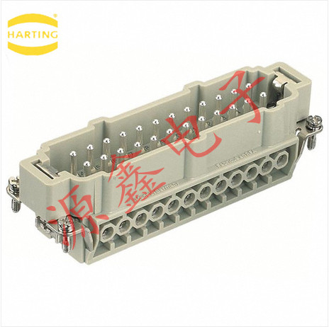 09330242601原装德国HARTING 24芯公头Han 24 E STI-S 重载连接器