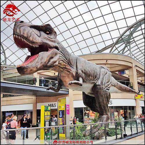 回收二手仿真恐龙模型展览收购大型电动仿生电动恐龙雕塑公司
