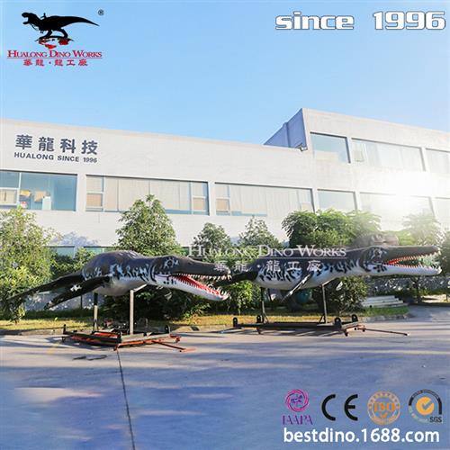 仿真恐龙模型海底世界仿真滑齿龙模型景区仿真电动恐龙玩具.
