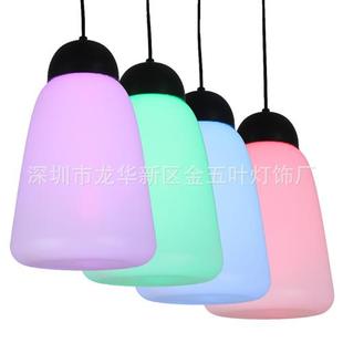 LED户外夜市森林呼吸灯商业街广场公园创意全七彩灯防水装 饰吊灯