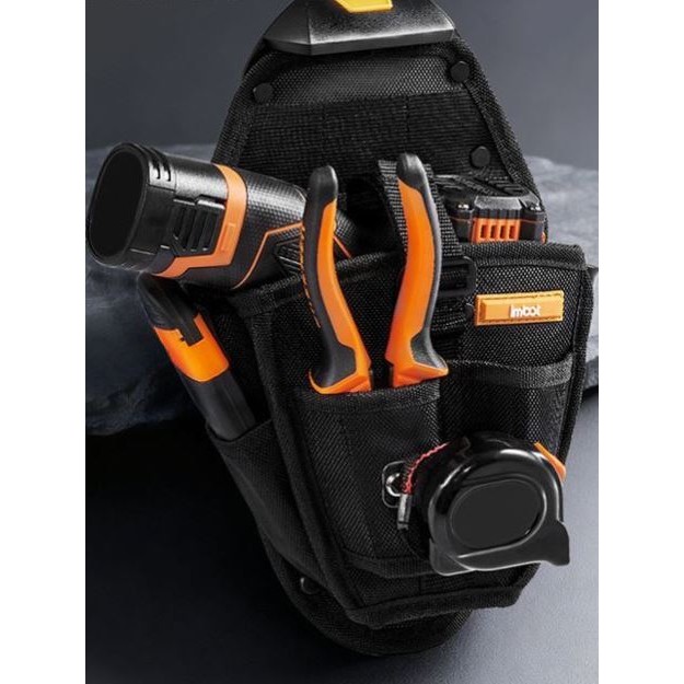 新款工具电钻腰包木工多功能电工专用牛津布耐磨弱电便携式工具包