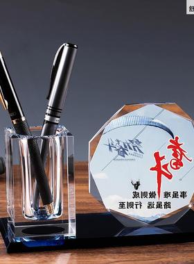 为什么要努力台励志标语摆学习苦坚持很鼓很酷笔筒励孩子毕礼业物