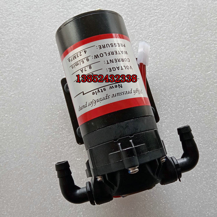 悍马喷水泵压路机洒水泵12V24V