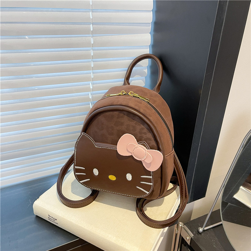 可爱卡通Hellokitty迷你双肩背包