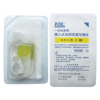 KDL康德莱植入式给药装置蝶翼针无损伤针注液输液港针专用针QC