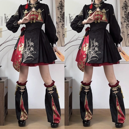 中华风Lolita国风套装新年战袍