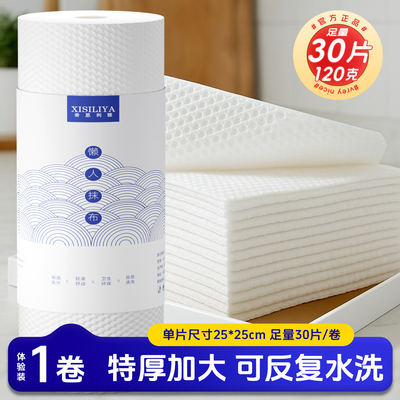 特厚可水洗懒人抹布干湿两用