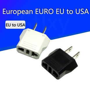 New Arrival Universal European EURO EU to US USA Travel Plug