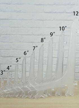 Clear Plastic Easels or Stand / Plate Holders to Display Pic