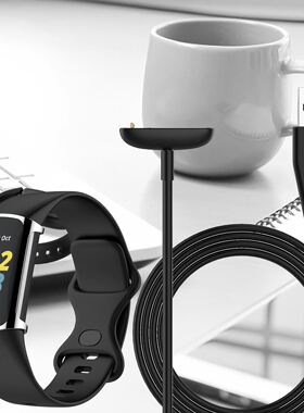 For Fitbit Charge 5 USB Charger Smartwatch Charging Dock For