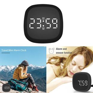 4 Levels Of Brightness LED Silicone Alarm Clocks Silicone El