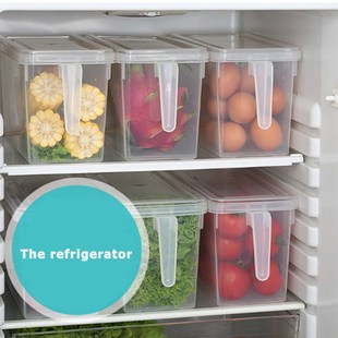 Refrigerator Food Storage Box Kitchen Space Saver Organizer