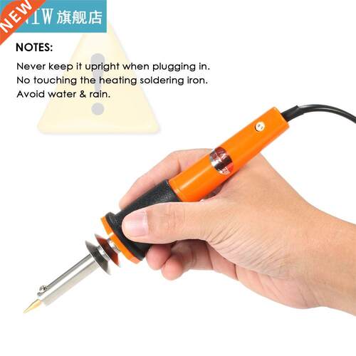 0W 24PCS Soldering Iron Pen Tools Wood Pyrography Tool thi