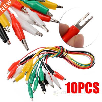 New 10pcs Allgator Clps Double-ended Crocodle Clps Test