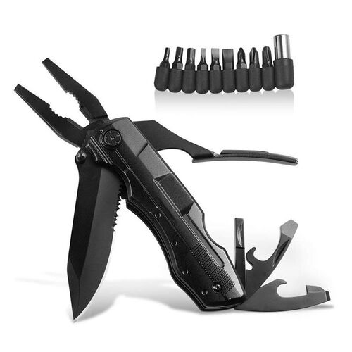 Folding Pliers Multi-function Tool Knife Screwdriver Set Dri