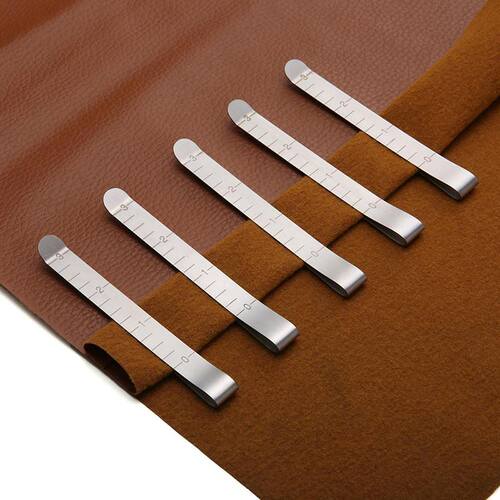 Metal Sewing Crimping Clip Stainless Steel Hemming Clips Mea