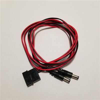 Desktop Computer host Case Mainboard ATX 4Pin Molex to 2-por