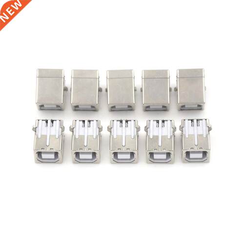 10pcs USB B Type Female Socket Connector for Printer Data In