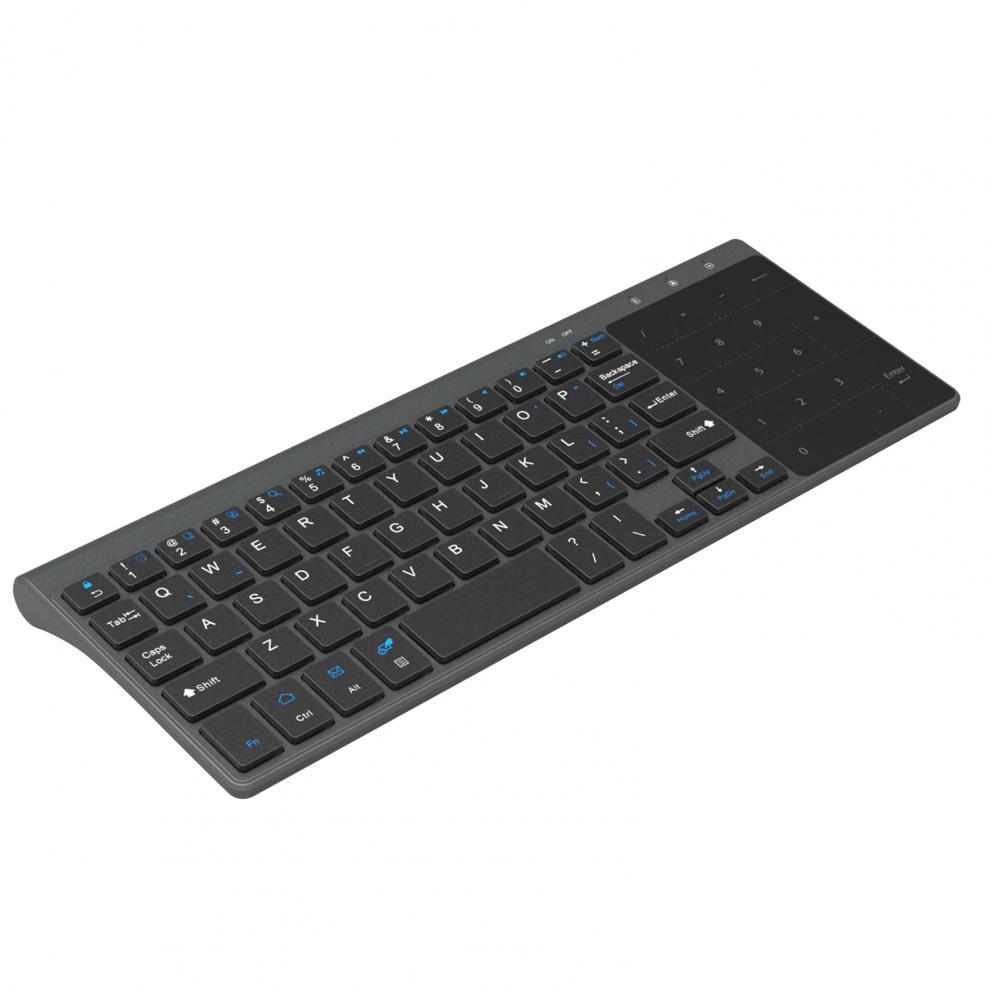 Portable Universal 2.4G Wireless Keyboard with Number Touchp