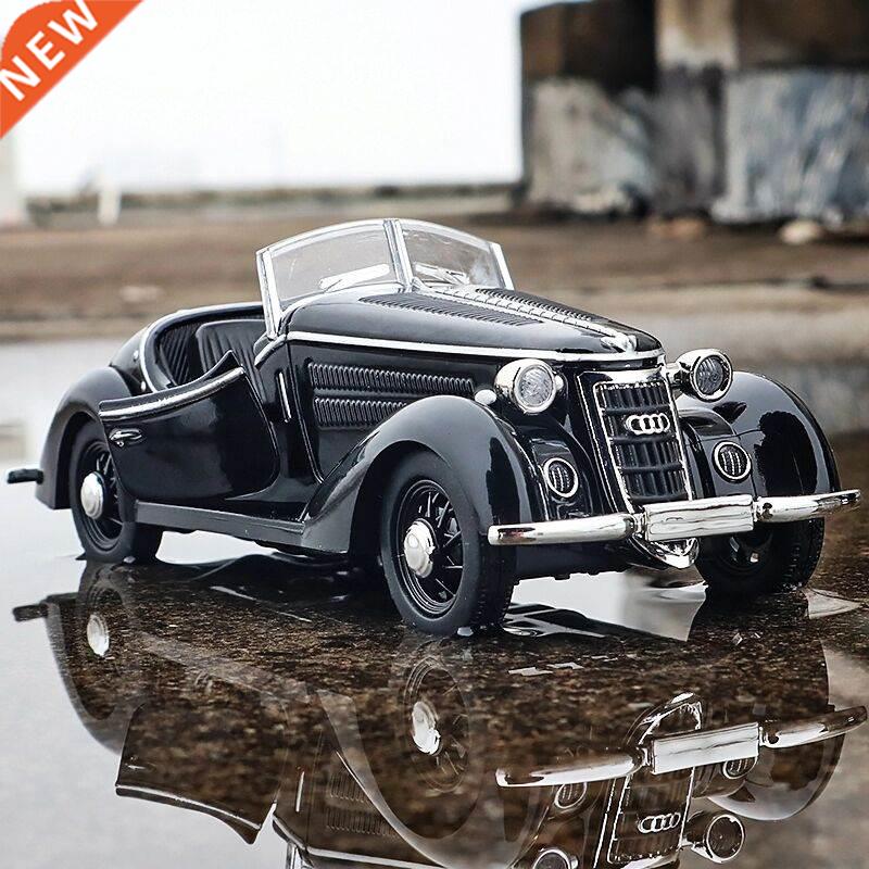 1:32 AUDI WANDERER W25K Classic Alloy Open Car Model Diecast