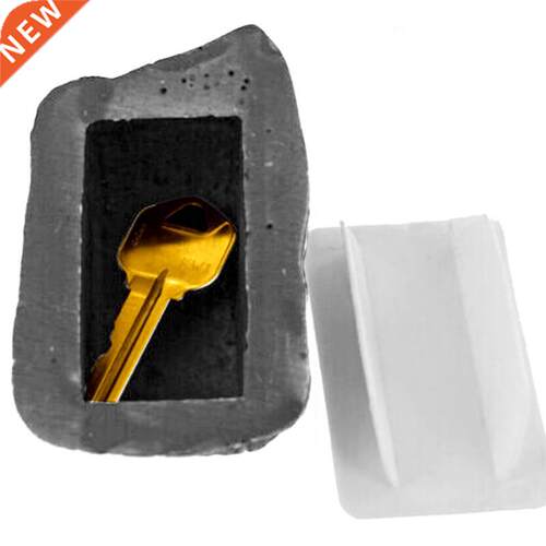 Outdoor Spare Garden Key Box Rock Hidden Hide In Stone Secur