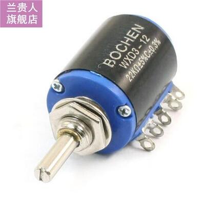 WXD3-12 22K Ohm 5% Tolerance 3 Solder Lug Wirewound Potentio