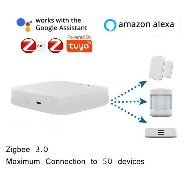 Tuya Smart Zigbee Bridge Wireless Gateway Hub Zigbee 3.0 Sma