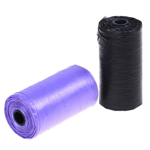 20Pcs Biodegradable Pet Pick Up Plastic Garbage Bags Thick C