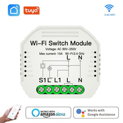 Tuya Smart Life Wireless 2 Way Light LED Dimmer Module WiFi