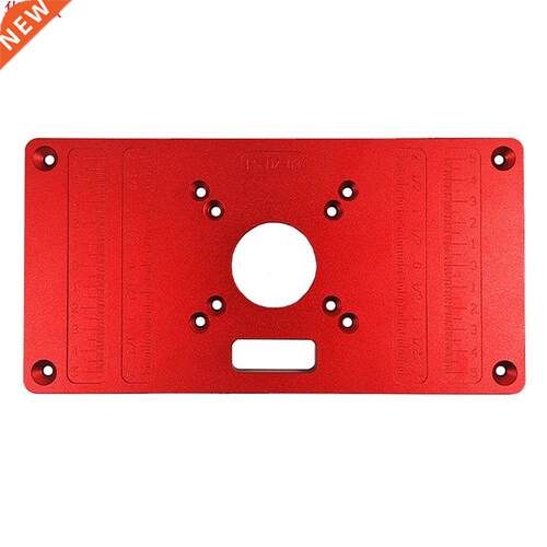 Multifunctional Aluminum Router Tale Insert Plate Ring Scre